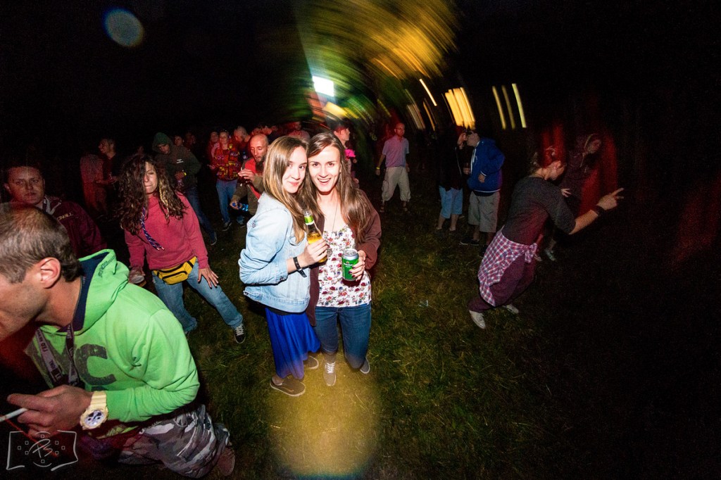 Kinky sisters attending the Broken Balkanz festival