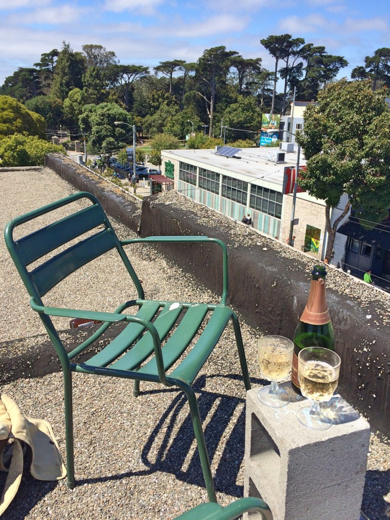 USA roof with a view