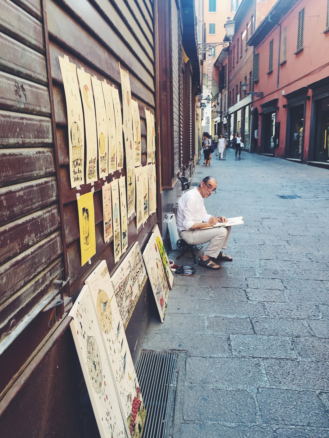 Bologna local street artists