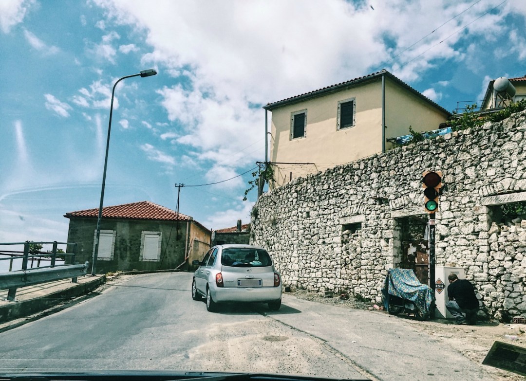 Vlore county in South Albania