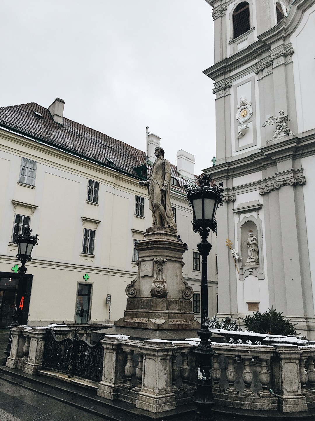 Franz Joseph Haydn monument in Vienna