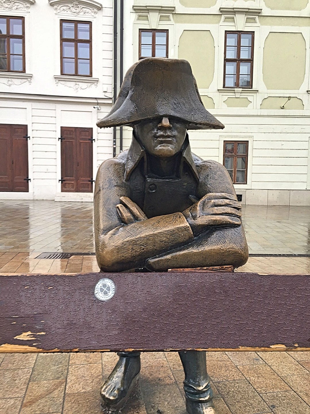 Napoleon's Army Soldier Bratislava Main Square