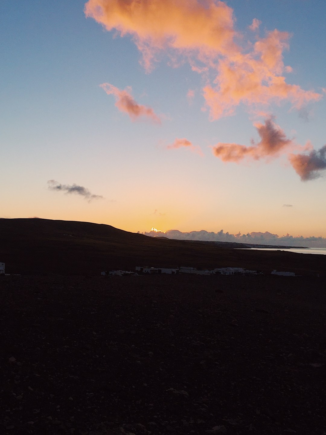 Playa Quemada Yaiza Lanzarote sunrise July morning