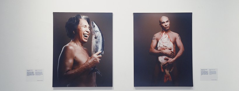 FishLove fashion designer Kenzo with Bonito and artist producer Goldie with Redfish