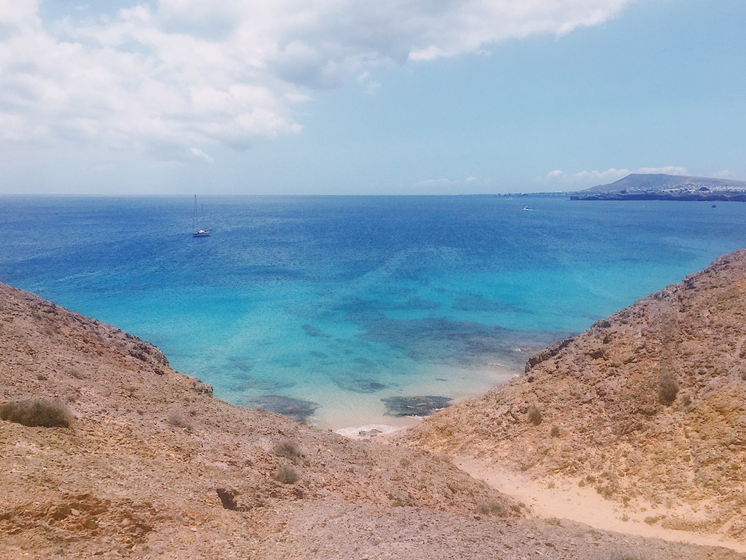 Playa de Papagayo in Yaiza Lanzarote