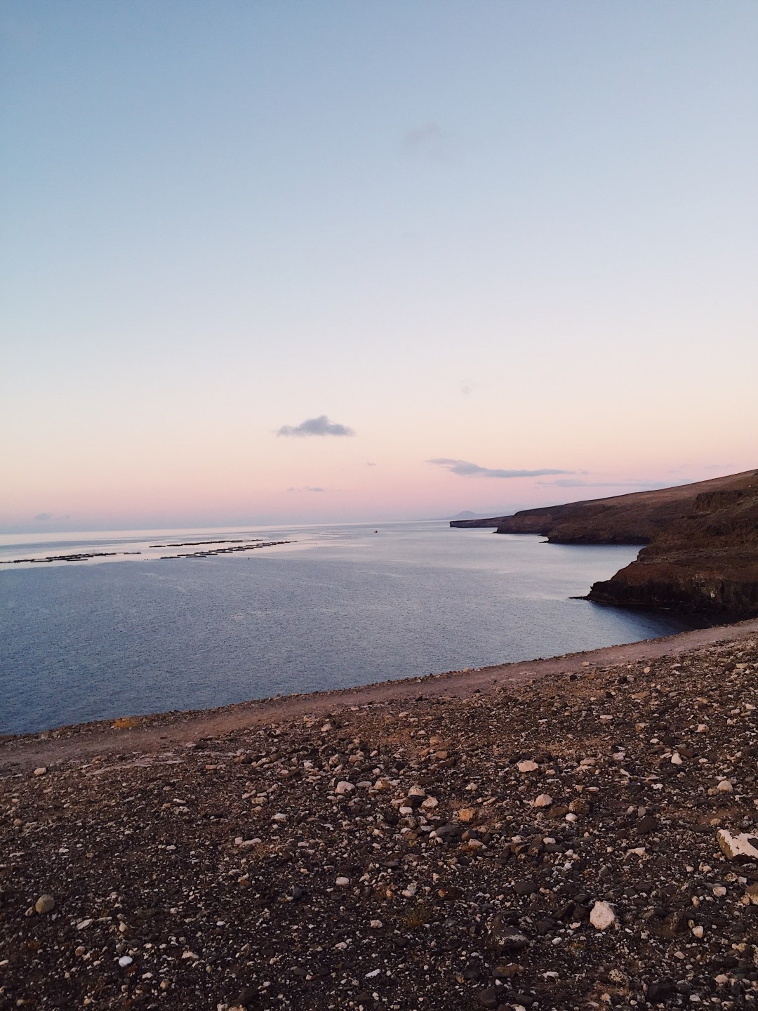 sunrise in Playa La Arena Yaiza Lanzarote