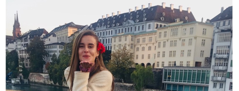 Basel Mittlere Brucke Rhine river FTD Switzerland