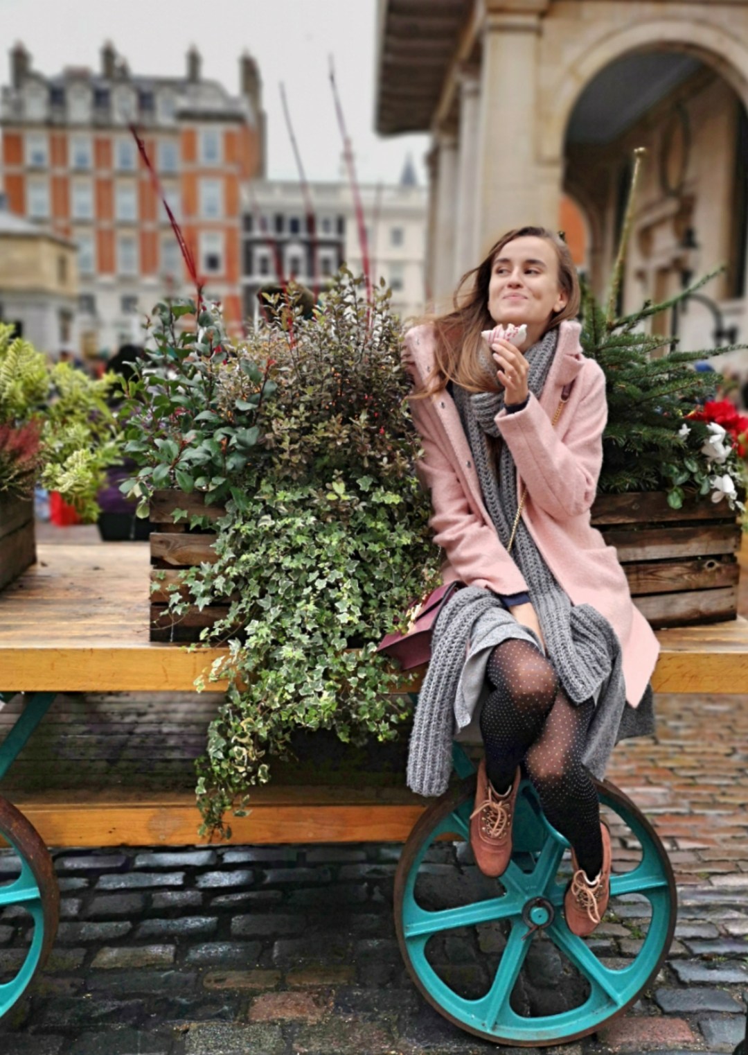 Covent Garden Square - Christmas decoration winter 2018 London
