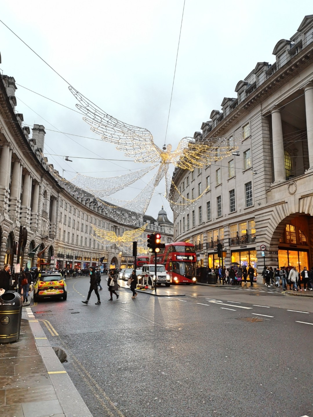 Regent Street - Christmas decoration - London winter 2018