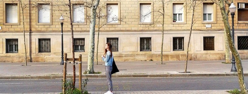Street style bloggers in Barcelona