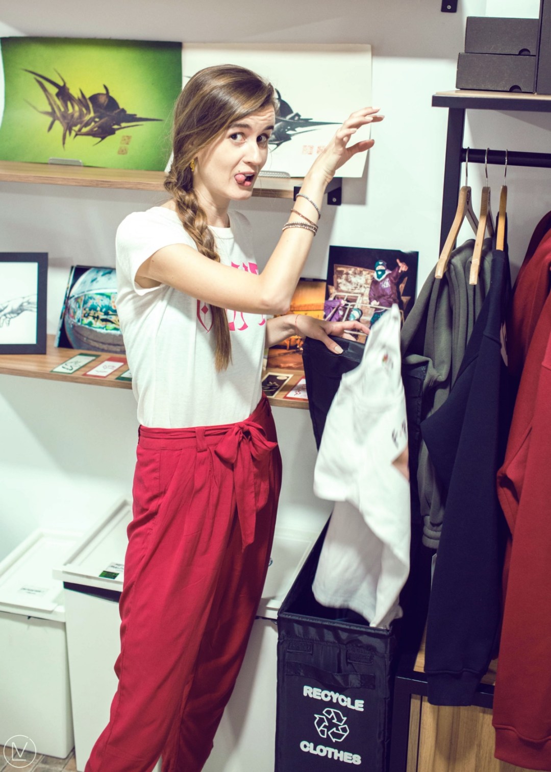 Рециклиране на стари дрехи от памук 0511