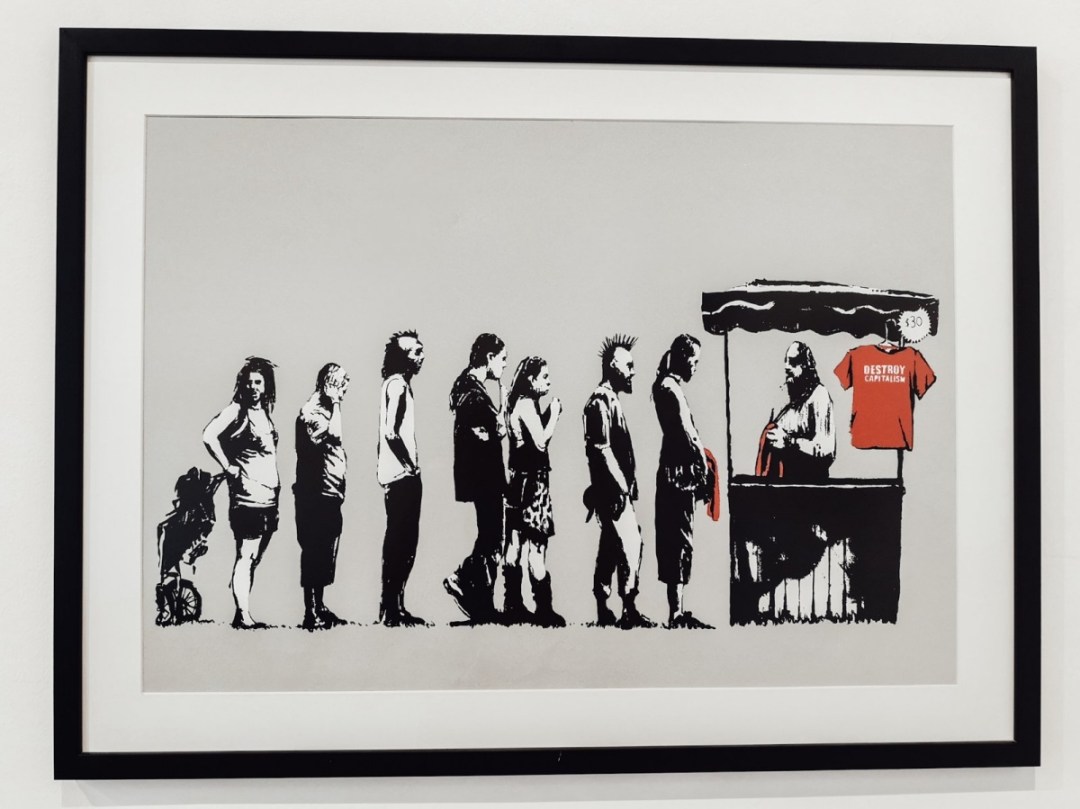 Изложба на Банкси в Италия