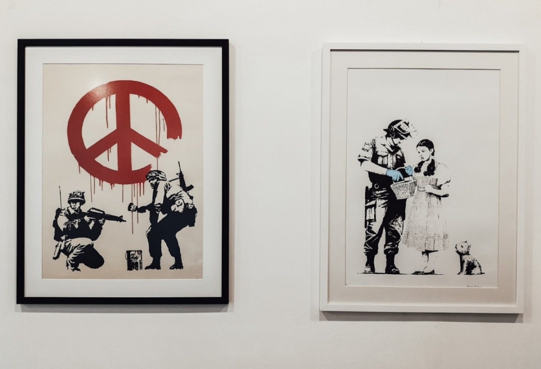 Banksy Stop and Search Wizard of Oz