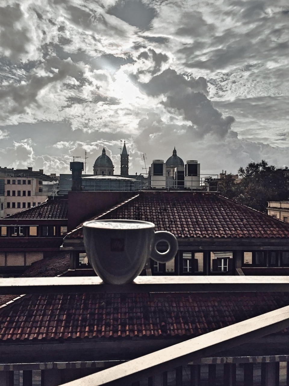Rome coffee Santa Maria Maggiore church
