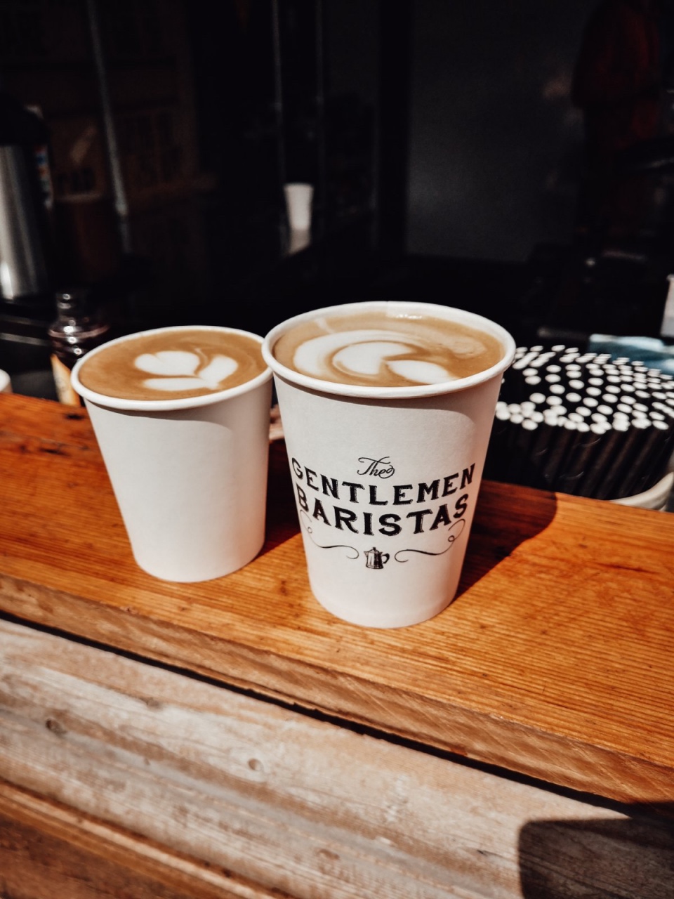 The Gentlemen Baristas coffee at Vinegar Yard Market