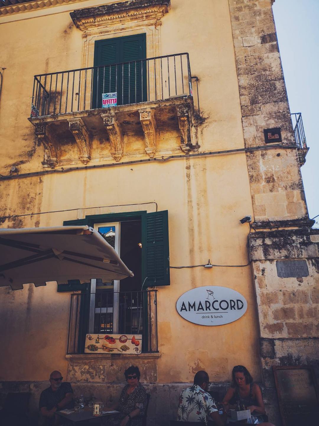 Bar Amarcord in Noto Sicily