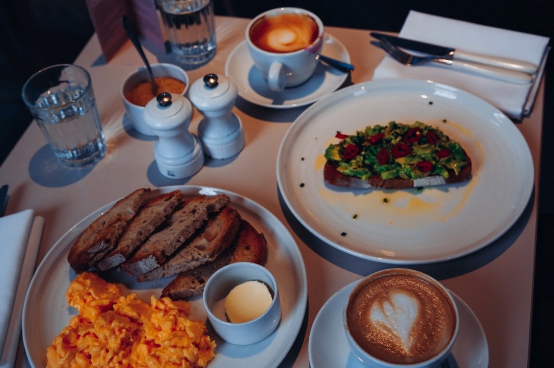 Breakfast at the National Cafe in London