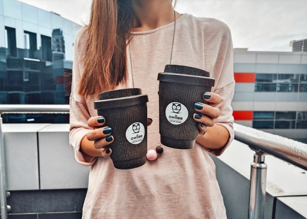 Чаши от кафе утайка