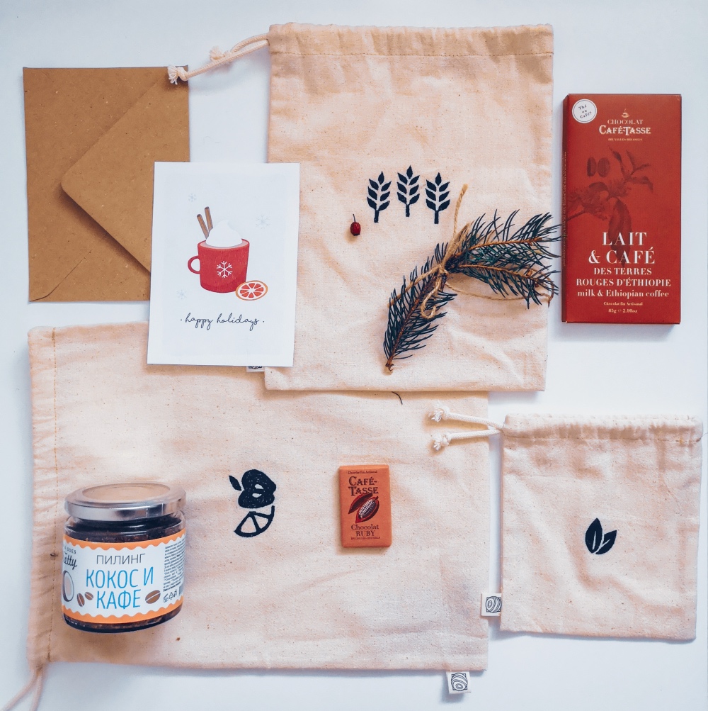 Stampa чанти за плодове и зеленчуци за многократна употреба