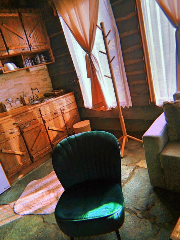 Дървена еко къща Лещен