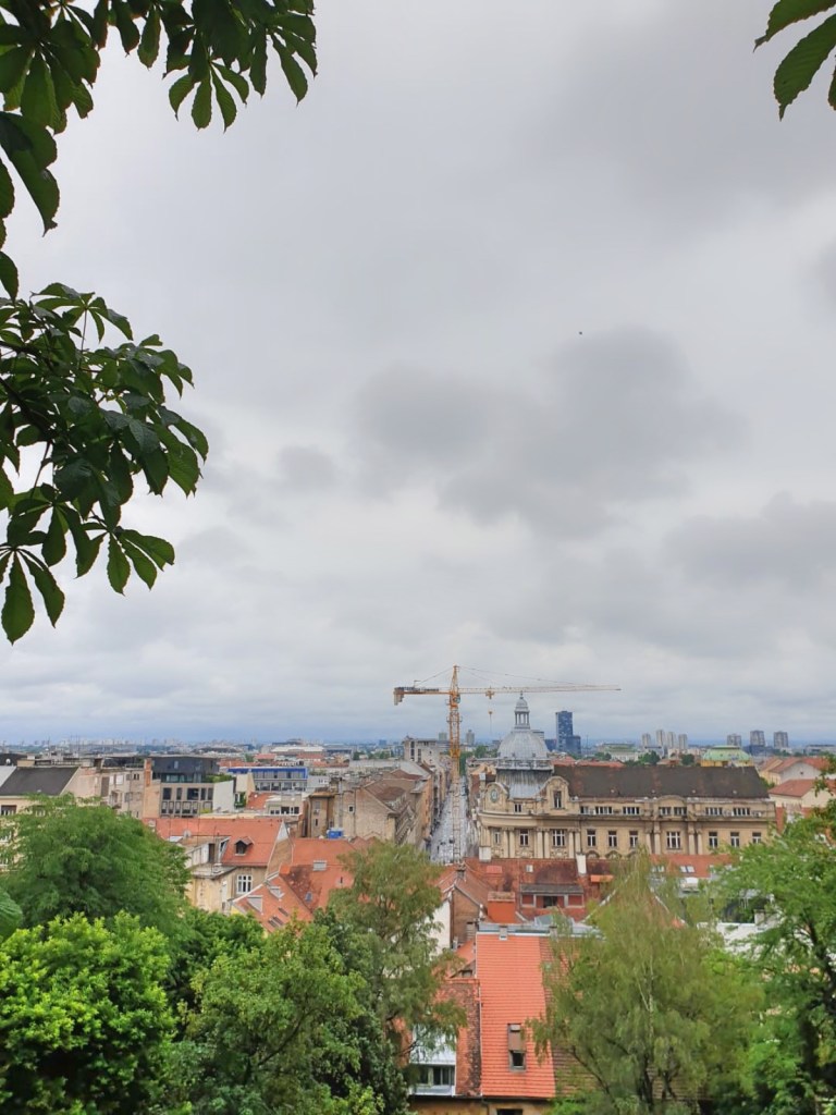 алея за разходки Щросмайер в Загреб